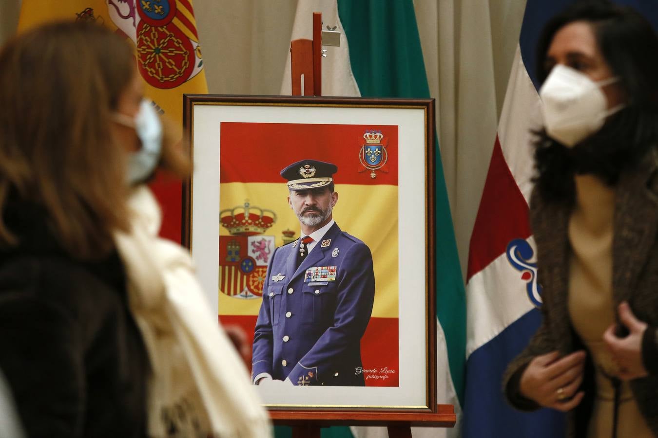 Inauguración oficial de la exposición fotográfica de Gerardo Lucio dedicada a S. M. el Rey Felipe VI